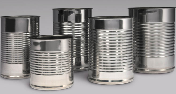 Metal food containers